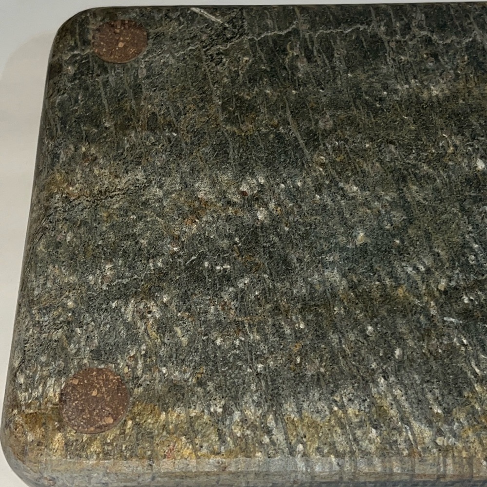 Design Ideas Miraval pillar platter in slate/great gift-NWT - Picture 5 of 15